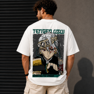 Tengen Uzui Oversized T-Shirt | 240 GSM French Terry | VastraVista